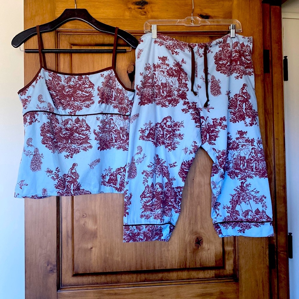 BedHead PJ set. Size Medium. Vintage pattern